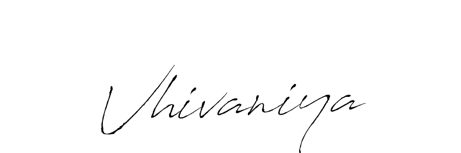 if you are searching for the best signature style for your name Vhivaniya. so please give up your signature search. here we have designed multiple signature styles  using Antro_Vectra. Vhivaniya signature style 6 images and pictures png