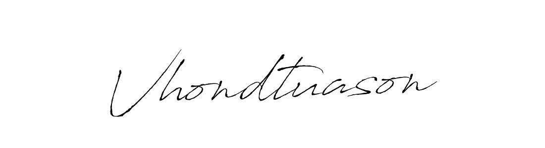 It looks lik you need a new signature style for name Vhondtuason. Design unique handwritten (Antro_Vectra) signature with our free signature maker in just a few clicks. Vhondtuason signature style 6 images and pictures png