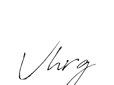 Vhrg stylish signature style. Best Handwritten Sign (Antro_Vectra) for my name. Handwritten Signature Collection Ideas for my name Vhrg. Vhrg signature style 6 images and pictures png