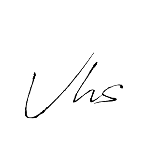 The best way (Antro_Vectra) to make a short signature is to pick only two or three words in your name. The name Vhs include a total of six letters. For converting this name. Vhs signature style 6 images and pictures png