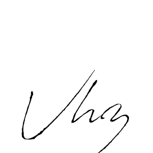 Vhz stylish signature style. Best Handwritten Sign (Antro_Vectra) for my name. Handwritten Signature Collection Ideas for my name Vhz. Vhz signature style 6 images and pictures png