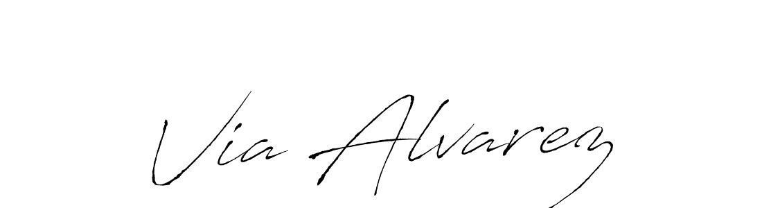 Similarly Antro_Vectra is the best handwritten signature design. Signature creator online .You can use it as an online autograph creator for name Via Alvarez. Via Alvarez signature style 6 images and pictures png