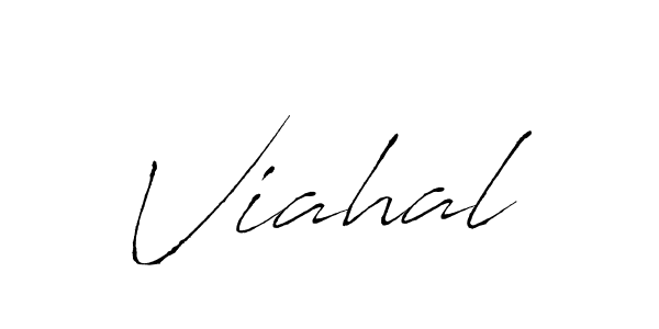 You should practise on your own different ways (Antro_Vectra) to write your name (Viahal) in signature. don't let someone else do it for you. Viahal signature style 6 images and pictures png