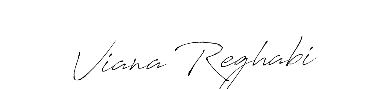 Make a beautiful signature design for name Viana Reghabi. Use this online signature maker to create a handwritten signature for free. Viana Reghabi signature style 6 images and pictures png