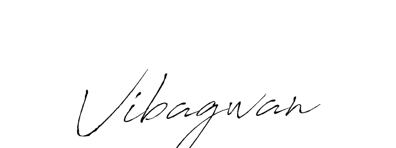 Create a beautiful signature design for name Vibagwan. With this signature (Antro_Vectra) fonts, you can make a handwritten signature for free. Vibagwan signature style 6 images and pictures png