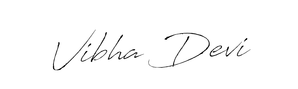 You should practise on your own different ways (Antro_Vectra) to write your name (Vibha Devi) in signature. don't let someone else do it for you. Vibha Devi signature style 6 images and pictures png