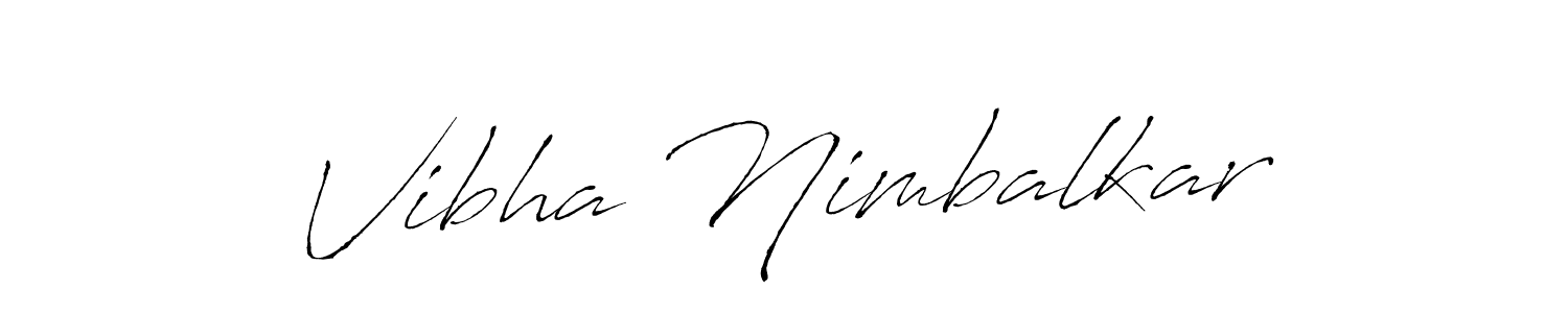 Also You can easily find your signature by using the search form. We will create Vibha Nimbalkar name handwritten signature images for you free of cost using Antro_Vectra sign style. Vibha Nimbalkar signature style 6 images and pictures png