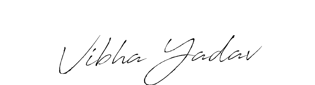 Make a short Vibha Yadav signature style. Manage your documents anywhere anytime using Antro_Vectra. Create and add eSignatures, submit forms, share and send files easily. Vibha Yadav signature style 6 images and pictures png