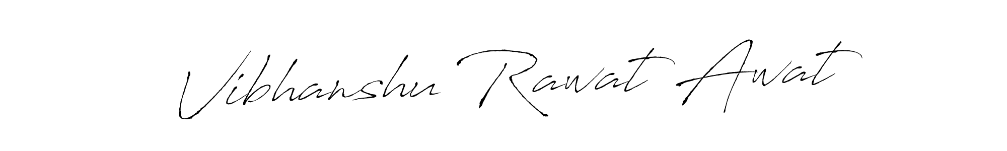 Also You can easily find your signature by using the search form. We will create Vibhanshu Rawat Awat name handwritten signature images for you free of cost using Antro_Vectra sign style. Vibhanshu Rawat Awat signature style 6 images and pictures png