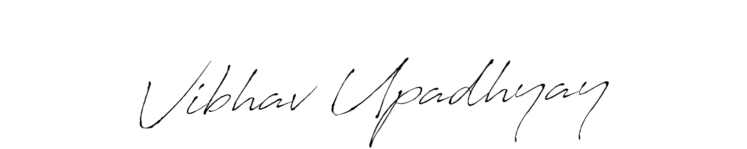 You should practise on your own different ways (Antro_Vectra) to write your name (Vibhav Upadhyay) in signature. don't let someone else do it for you. Vibhav Upadhyay signature style 6 images and pictures png