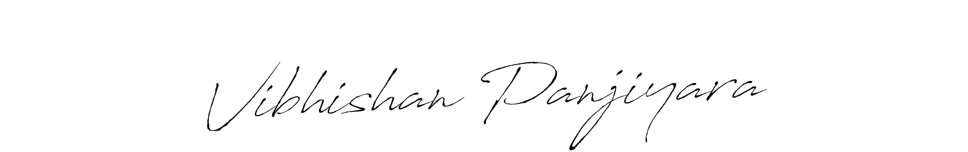 Similarly Antro_Vectra is the best handwritten signature design. Signature creator online .You can use it as an online autograph creator for name Vibhishan Panjiyara. Vibhishan Panjiyara signature style 6 images and pictures png