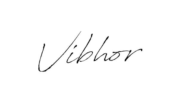 It looks lik you need a new signature style for name Vibhor. Design unique handwritten (Antro_Vectra) signature with our free signature maker in just a few clicks. Vibhor signature style 6 images and pictures png