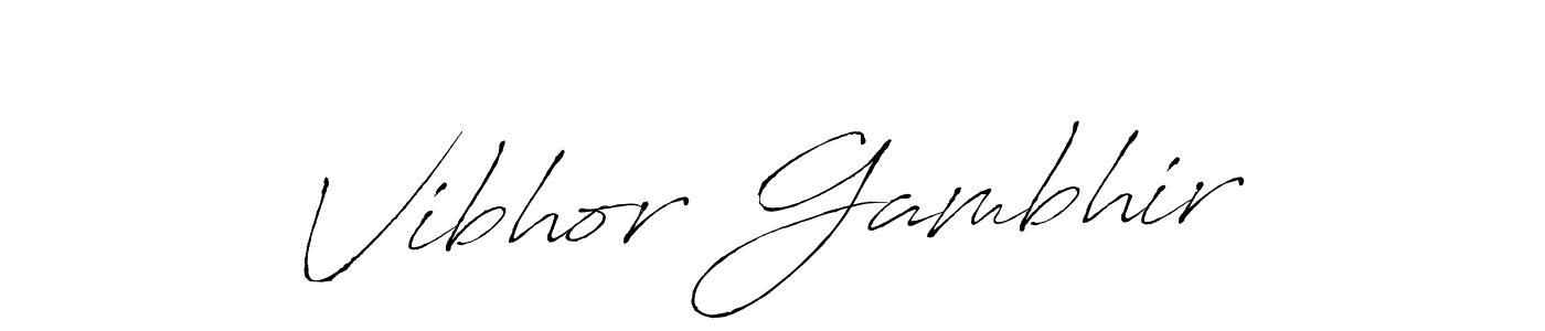 You should practise on your own different ways (Antro_Vectra) to write your name (Vibhor Gambhir) in signature. don't let someone else do it for you. Vibhor Gambhir signature style 6 images and pictures png