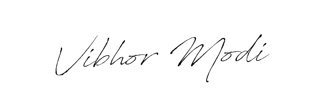 Use a signature maker to create a handwritten signature online. With this signature software, you can design (Antro_Vectra) your own signature for name Vibhor Modi. Vibhor Modi signature style 6 images and pictures png