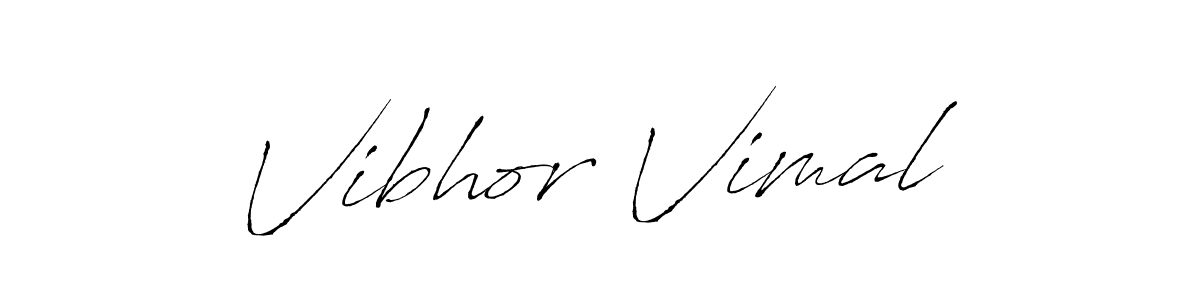 Make a beautiful signature design for name Vibhor Vimal. Use this online signature maker to create a handwritten signature for free. Vibhor Vimal signature style 6 images and pictures png