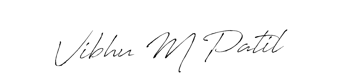 You can use this online signature creator to create a handwritten signature for the name Vibhu M Patil. This is the best online autograph maker. Vibhu M Patil signature style 6 images and pictures png