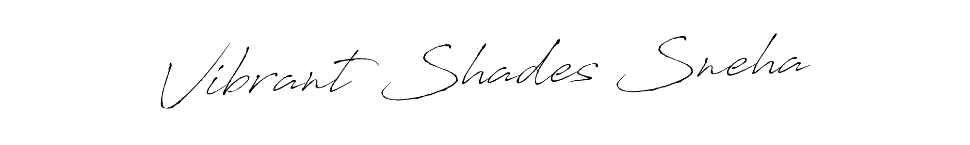 You can use this online signature creator to create a handwritten signature for the name Vibrant Shades Sneha. This is the best online autograph maker. Vibrant Shades Sneha signature style 6 images and pictures png