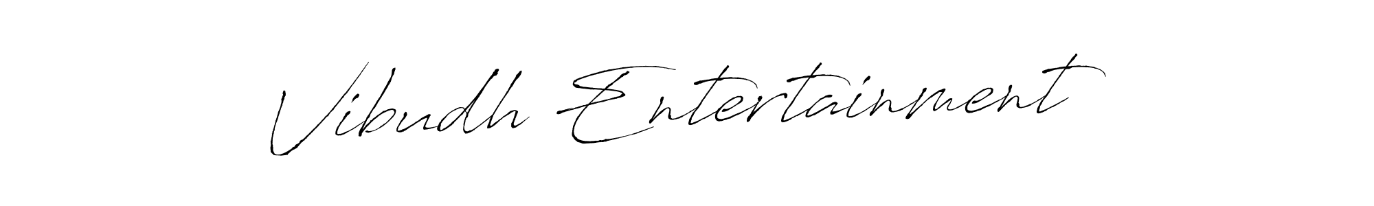 Make a beautiful signature design for name Vibudh Entertainment. Use this online signature maker to create a handwritten signature for free. Vibudh Entertainment signature style 6 images and pictures png