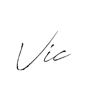 Once you've used our free online signature maker to create your best signature Antro_Vectra style, it's time to enjoy all of the benefits that Vic name signing documents. Vic signature style 6 images and pictures png