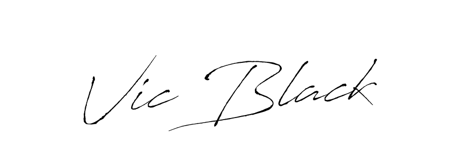 Also You can easily find your signature by using the search form. We will create Vic Black name handwritten signature images for you free of cost using Antro_Vectra sign style. Vic Black signature style 6 images and pictures png
