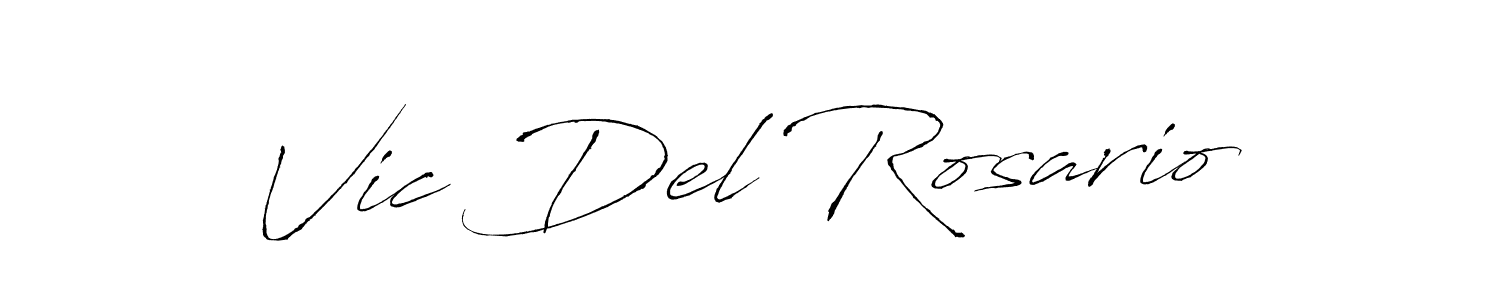 This is the best signature style for the Vic Del Rosario name. Also you like these signature font (Antro_Vectra). Mix name signature. Vic Del Rosario signature style 6 images and pictures png