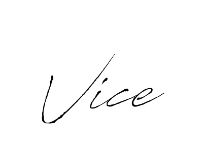 How to make Vice signature? Antro_Vectra is a professional autograph style. Create handwritten signature for Vice name. Vice signature style 6 images and pictures png
