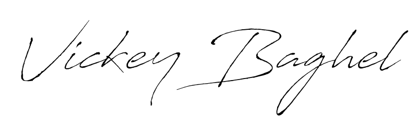 If you are searching for the best signature style for your name Vickey Baghel, here we have designed multiple signature styles using Antro_Vectra. Vickey Baghel signature style 6 images and pictures png