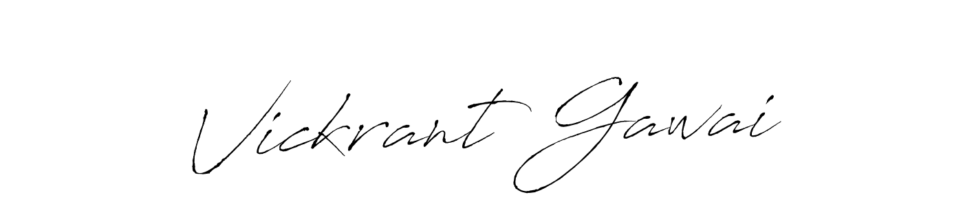 It looks lik you need a new signature style for name Vickrant Gawai. Design unique handwritten (Antro_Vectra) signature with our free signature maker in just a few clicks. Vickrant Gawai signature style 6 images and pictures png