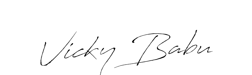 This is the best signature style for the Vicky Babu name. Also you like these signature font (Antro_Vectra). Mix name signature. Vicky Babu signature style 6 images and pictures png