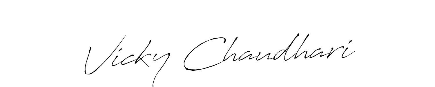 This is the best signature style for the Vicky Chaudhari name. Also you like these signature font (Antro_Vectra). Mix name signature. Vicky Chaudhari signature style 6 images and pictures png