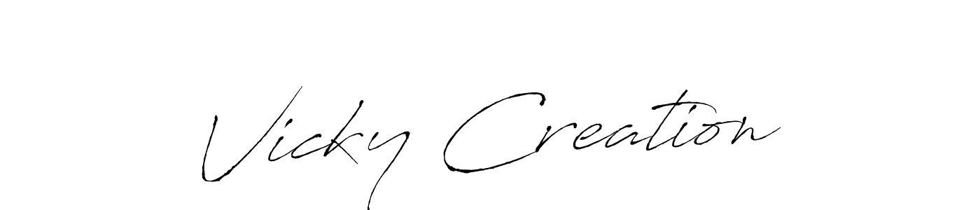 How to Draw Vicky Creation signature style? Antro_Vectra is a latest design signature styles for name Vicky Creation. Vicky Creation signature style 6 images and pictures png