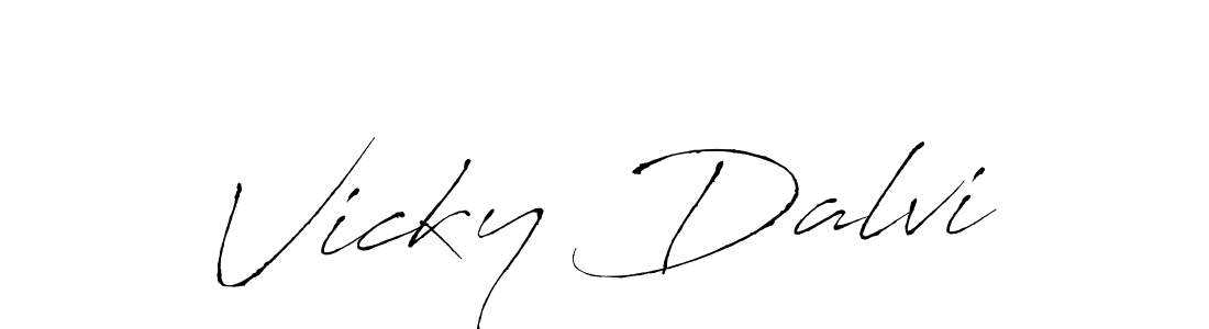 The best way (Antro_Vectra) to make a short signature is to pick only two or three words in your name. The name Vicky Dalvi include a total of six letters. For converting this name. Vicky Dalvi signature style 6 images and pictures png