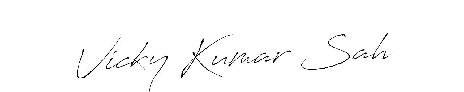 Once you've used our free online signature maker to create your best signature Antro_Vectra style, it's time to enjoy all of the benefits that Vicky Kumar Sah name signing documents. Vicky Kumar Sah signature style 6 images and pictures png
