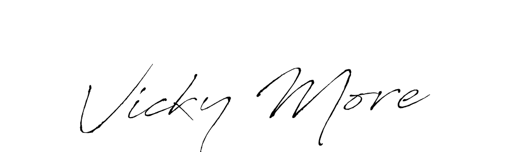 You can use this online signature creator to create a handwritten signature for the name Vicky More. This is the best online autograph maker. Vicky More signature style 6 images and pictures png