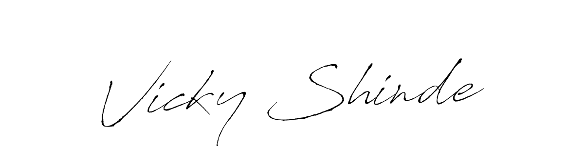 if you are searching for the best signature style for your name Vicky Shinde. so please give up your signature search. here we have designed multiple signature styles  using Antro_Vectra. Vicky Shinde signature style 6 images and pictures png