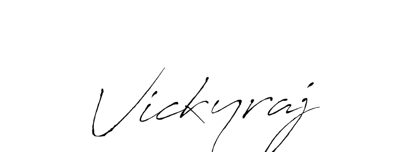 Make a beautiful signature design for name Vickyraj. Use this online signature maker to create a handwritten signature for free. Vickyraj signature style 6 images and pictures png