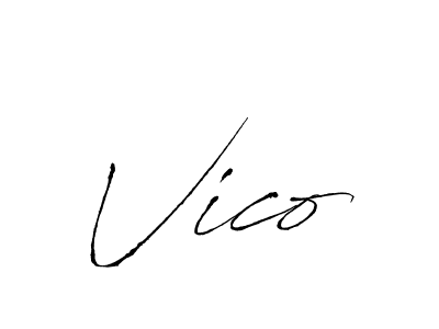 Antro_Vectra is a professional signature style that is perfect for those who want to add a touch of class to their signature. It is also a great choice for those who want to make their signature more unique. Get Vico name to fancy signature for free. Vico signature style 6 images and pictures png