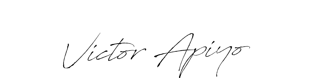 This is the best signature style for the Victor Apiyo name. Also you like these signature font (Antro_Vectra). Mix name signature. Victor Apiyo signature style 6 images and pictures png