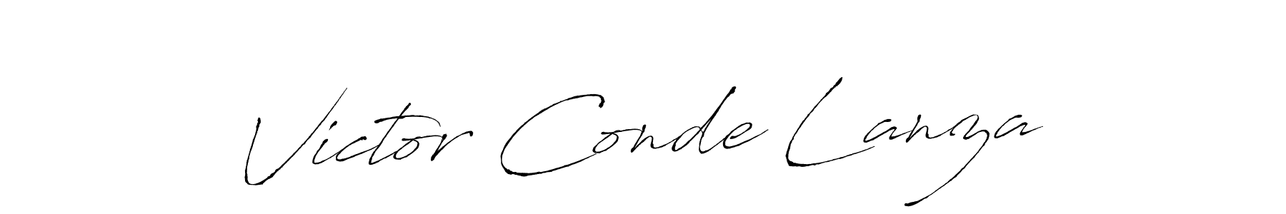 How to Draw Victor Conde Lanza signature style? Antro_Vectra is a latest design signature styles for name Victor Conde Lanza. Victor Conde Lanza signature style 6 images and pictures png