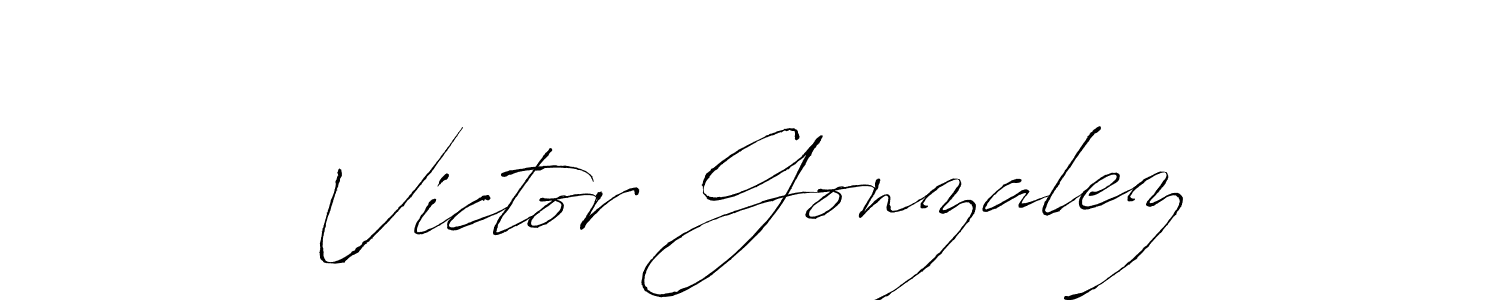 The best way (Antro_Vectra) to make a short signature is to pick only two or three words in your name. The name Victor Gonzalez include a total of six letters. For converting this name. Victor Gonzalez signature style 6 images and pictures png