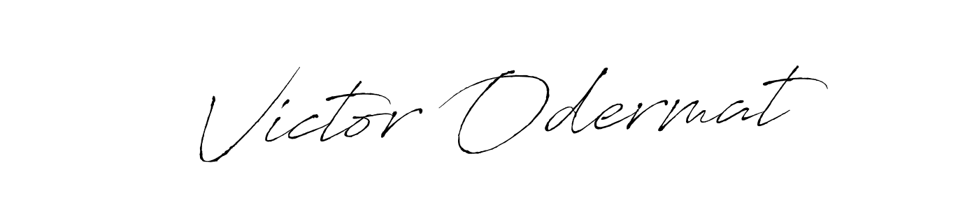Also You can easily find your signature by using the search form. We will create Victor Odermat name handwritten signature images for you free of cost using Antro_Vectra sign style. Victor Odermat signature style 6 images and pictures png