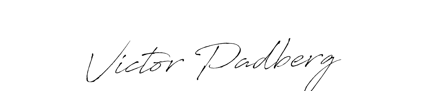 Victor Padberg stylish signature style. Best Handwritten Sign (Antro_Vectra) for my name. Handwritten Signature Collection Ideas for my name Victor Padberg. Victor Padberg signature style 6 images and pictures png