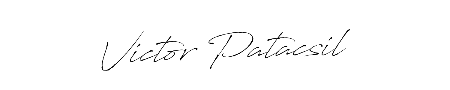 Also You can easily find your signature by using the search form. We will create Victor Patacsil name handwritten signature images for you free of cost using Antro_Vectra sign style. Victor Patacsil signature style 6 images and pictures png