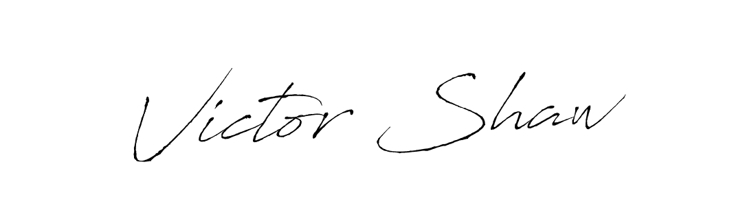 It looks lik you need a new signature style for name Victor Shaw. Design unique handwritten (Antro_Vectra) signature with our free signature maker in just a few clicks. Victor Shaw signature style 6 images and pictures png