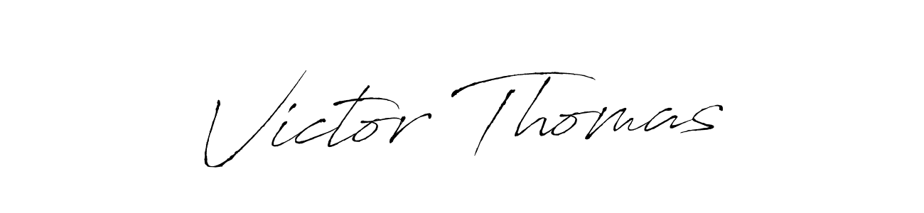 You should practise on your own different ways (Antro_Vectra) to write your name (Victor Thomas) in signature. don't let someone else do it for you. Victor Thomas signature style 6 images and pictures png