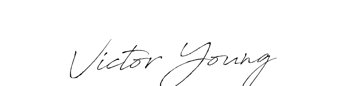 Once you've used our free online signature maker to create your best signature Antro_Vectra style, it's time to enjoy all of the benefits that Victor Young name signing documents. Victor Young signature style 6 images and pictures png