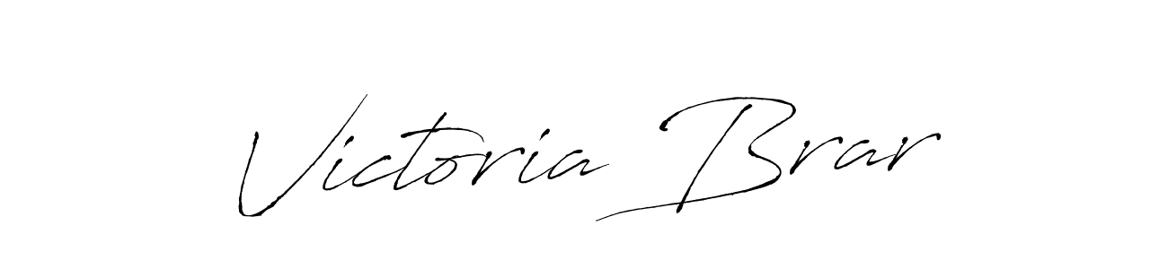 How to make Victoria Brar name signature. Use Antro_Vectra style for creating short signs online. This is the latest handwritten sign. Victoria Brar signature style 6 images and pictures png