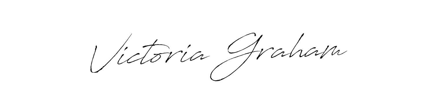 How to make Victoria Graham name signature. Use Antro_Vectra style for creating short signs online. This is the latest handwritten sign. Victoria Graham signature style 6 images and pictures png