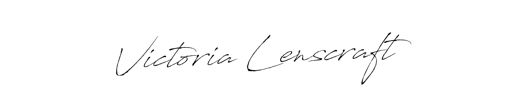 Create a beautiful signature design for name Victoria Lenscraft. With this signature (Antro_Vectra) fonts, you can make a handwritten signature for free. Victoria Lenscraft signature style 6 images and pictures png