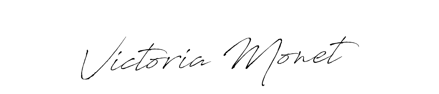 Design your own signature with our free online signature maker. With this signature software, you can create a handwritten (Antro_Vectra) signature for name Victoria Monet. Victoria Monet signature style 6 images and pictures png